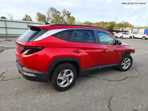 5NMJBCAE7PH196099 — 2023 Hyundai Tucson, фото 3 с аукциона Copart, Передняя часть