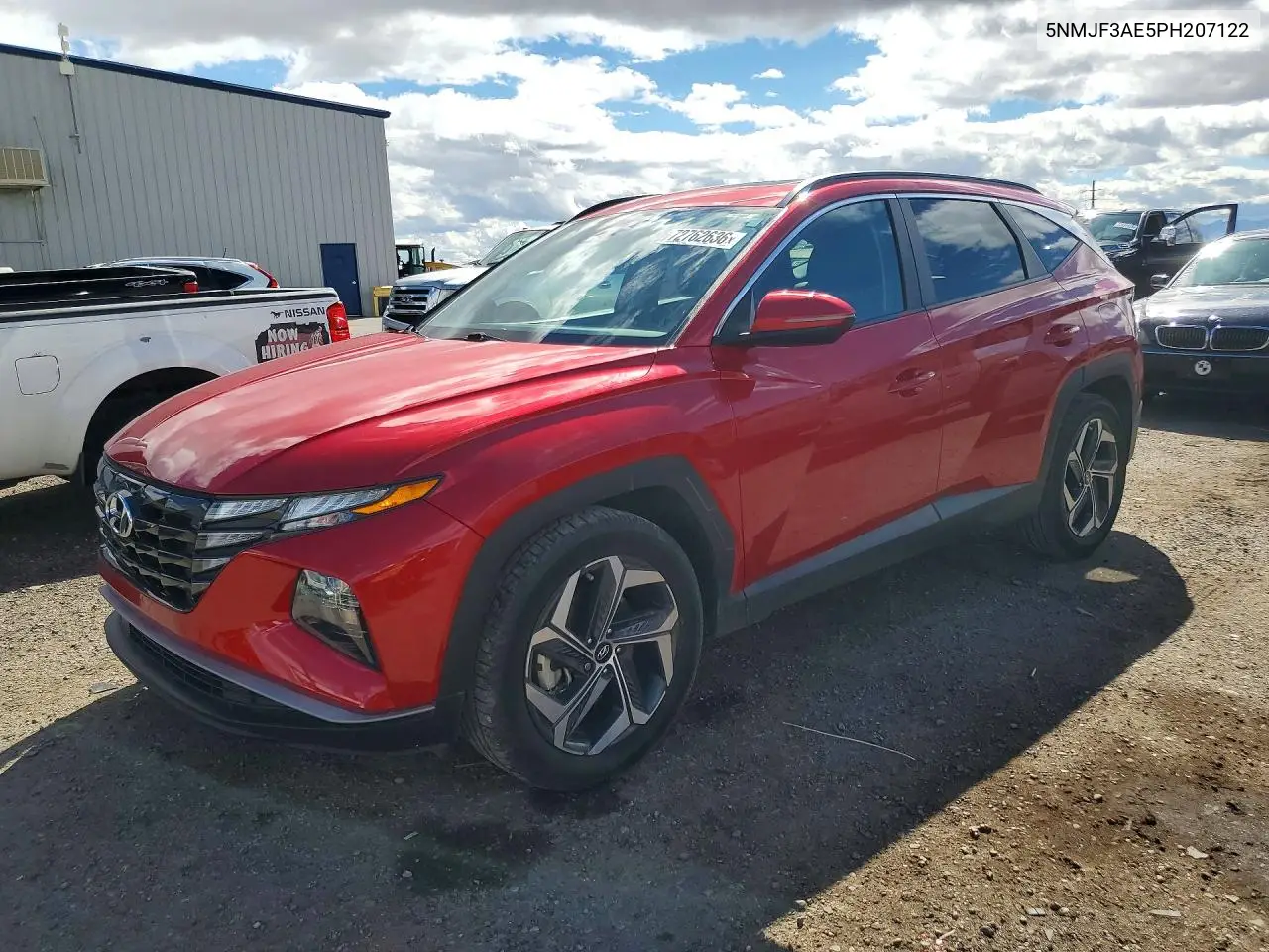 2023 Hyundai Tucson Sel VIN 5NMJF3AE5PH207122 фото 1