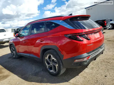 2023 Hyundai Tucson Sel VIN 5NMJF3AE5PH207122 фото 2
