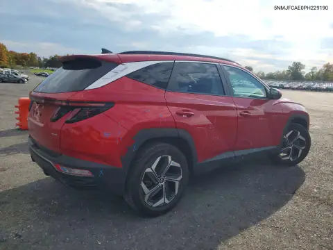 5NMJFCAE0PH229190 — 2023 Hyundai Tucson, фото 3 с аукциона Copart, Передняя часть