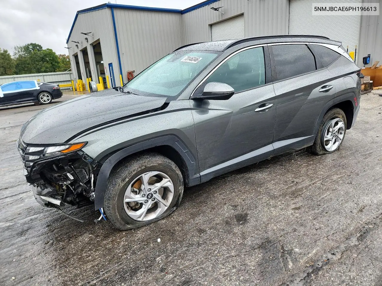 5NMJBCAE6PH196613 Hyundai Tucson 2023 — повреждение Передняя часть, фото до ремонта