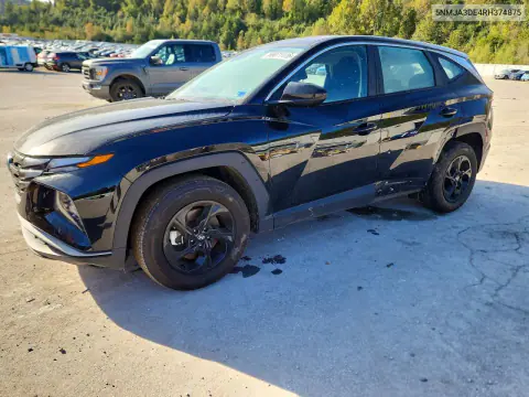 5NMJA3DE4RH374875 — 2024 Hyundai Tucson, Сторона, фото до ремонта