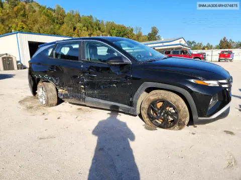 2024 Hyundai Tucson Se VIN 5NMJA3DE4RH374875 фото 4