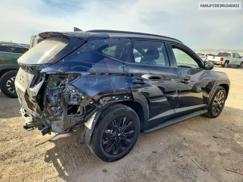 2024 Hyundai Tucson Xrt VIN KM8JFCDE3RU340822 фото 3