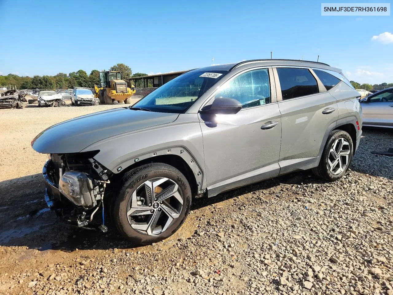 5NMJF3DE7RH361698 Hyundai Tucson 2024 — повреждение Передняя часть, фото до ремонта