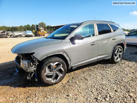 5NMJF3DE7RH361698 Hyundai Tucson 2024 — повреждение Передняя часть, фото до ремонта