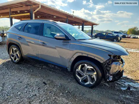 5NMJF3DE7RH361698 — 2024 Hyundai Tucson, фото 4 с аукциона Copart, Передняя часть