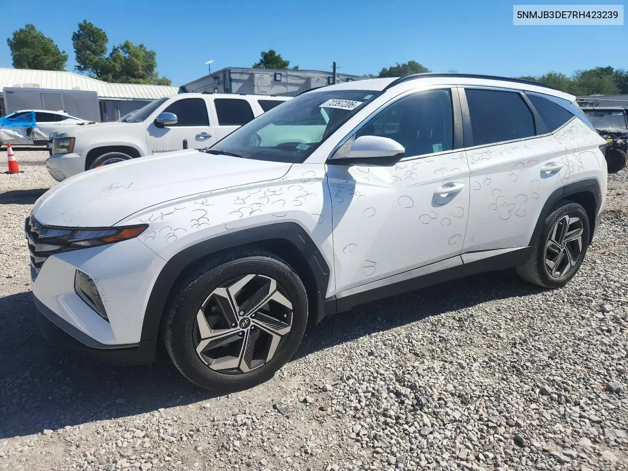 2024 Hyundai Tucson Sel VIN 5NMJB3DE7RH423239 фото 1