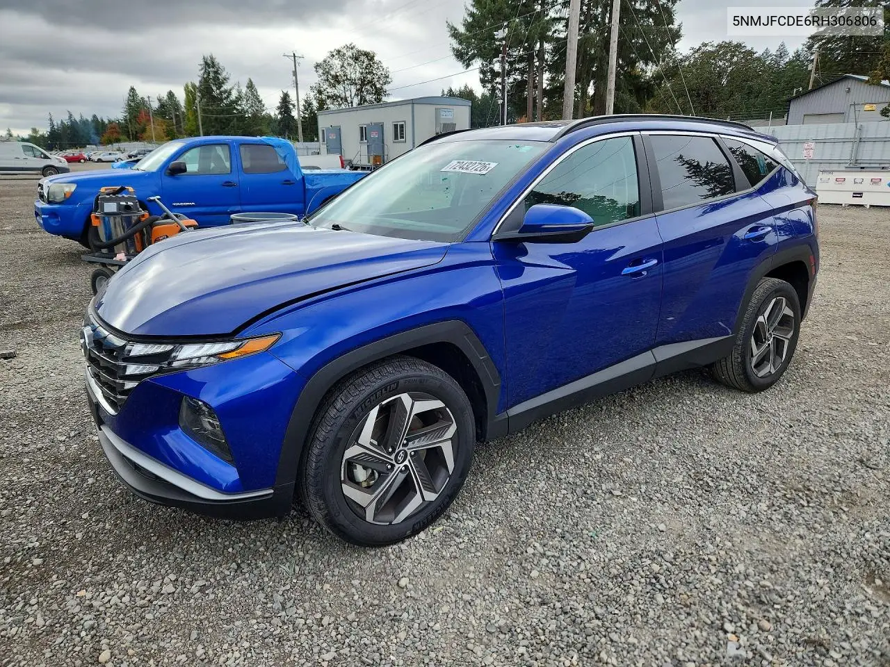 5NMJFCDE6RH306806 Hyundai Tucson 2024 — повреждение Передняя часть, фото до ремонта