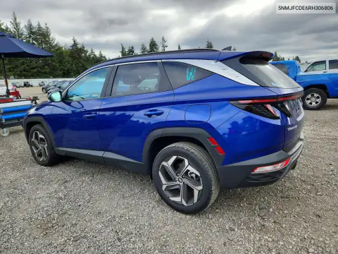 5NMJFCDE6RH306806 — 2024 Hyundai Tucson, фото 2 с аукциона Copart, Передняя часть