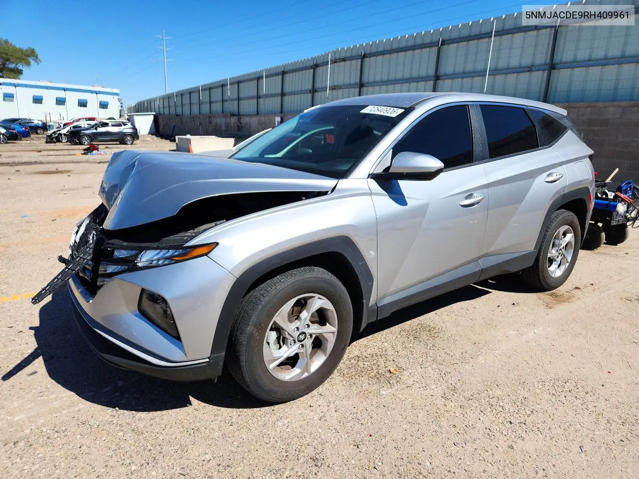 2024 Hyundai Tucson Se VIN 5NMJACDE9RH409961 фото 1