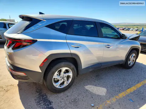 2024 Hyundai Tucson Se VIN 5NMJACDE9RH409961 фото 3