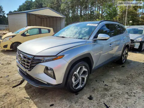 5NMJECDE4RH326796 Hyundai Tucson 2024 — повреждение Задняя часть, фото до ремонта