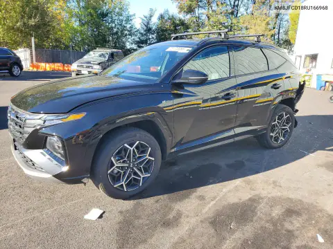 KM8JFCD18RU166968 Hyundai Tucson 2024 — повреждение Задняя часть, фото до ремонта
