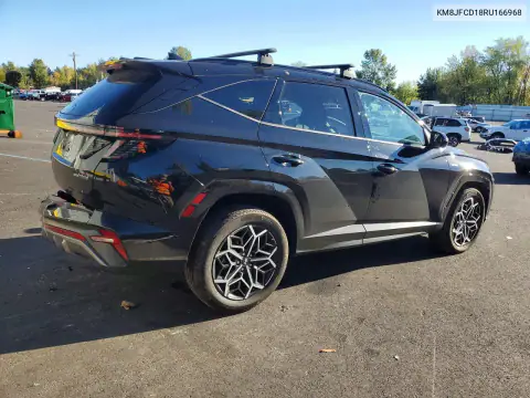 KM8JFCD18RU166968 — 2024 Hyundai Tucson, фото 3 с аукциона Copart, Задняя часть