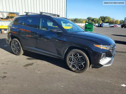 KM8JFCD18RU166968 — 2024 Hyundai Tucson, фото 4 с аукциона Copart, Задняя часть
