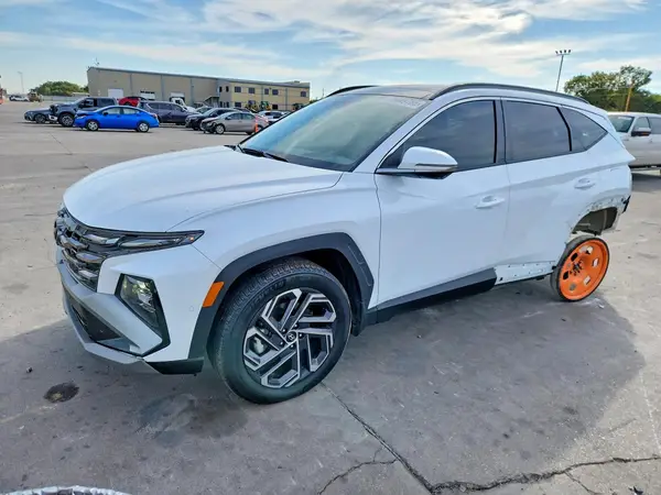KM8JEDD11SU346016 — 2025 Hyundai Tucson, Задняя часть (Rear End), фото до ремонта