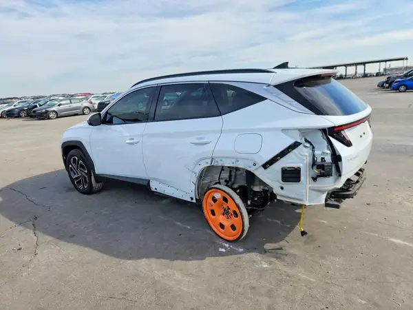 KM8JEDD11SU346016 — 2025 Hyundai Tucson, фото 2 с аукциона Copart, Задняя часть