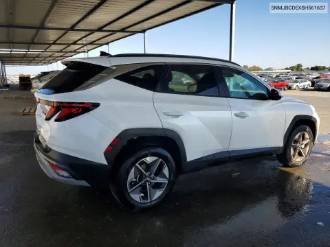 2025 Hyundai Tucson Sel VIN 5NMJBCDEXSH561637 фото 3