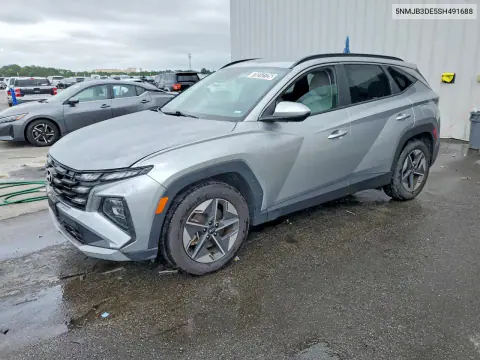 5NMJB3DE5SH491688 — 2025 Hyundai Tucson, Передняя часть, фото до ремонта