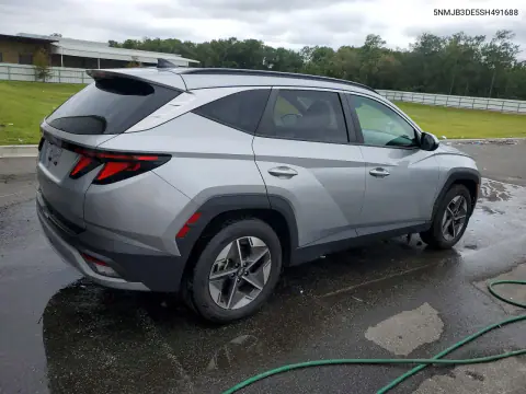 2025 Hyundai Tucson Sel VIN 5NMJB3DE5SH491688 фото 3