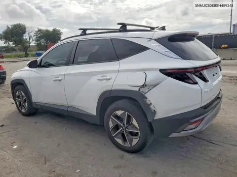 2025 Hyundai Tucson Sel VIN 5NMJC3DE8SH489348 фото 2