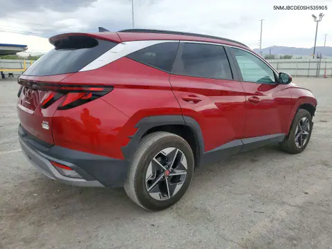 2025 Hyundai Tucson Sel VIN 5NMJBCDE0SH535905 фото 3
