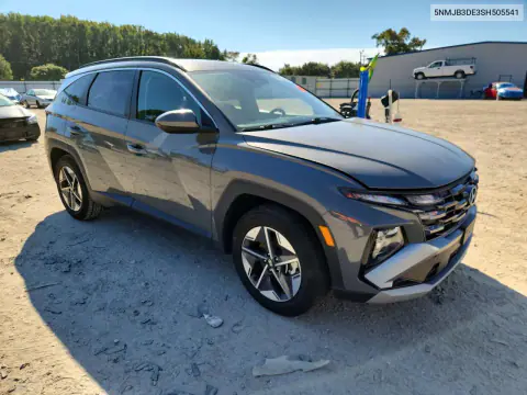 2025 Hyundai Tucson Sel VIN 5NMJB3DE3SH505541 фото 4