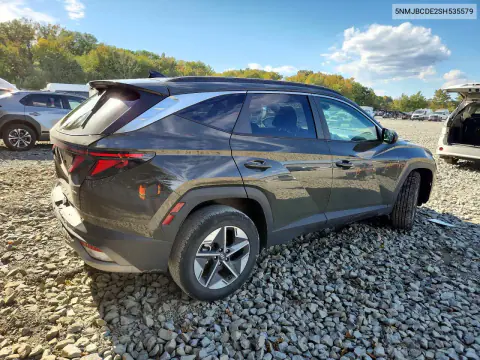 2025 Hyundai Tucson Sel VIN 5NMJBCDE2SH535579 фото 3