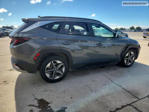 2025 Hyundai Tucson Sel VIN 5NMJB3DE4SH597047 фото 3