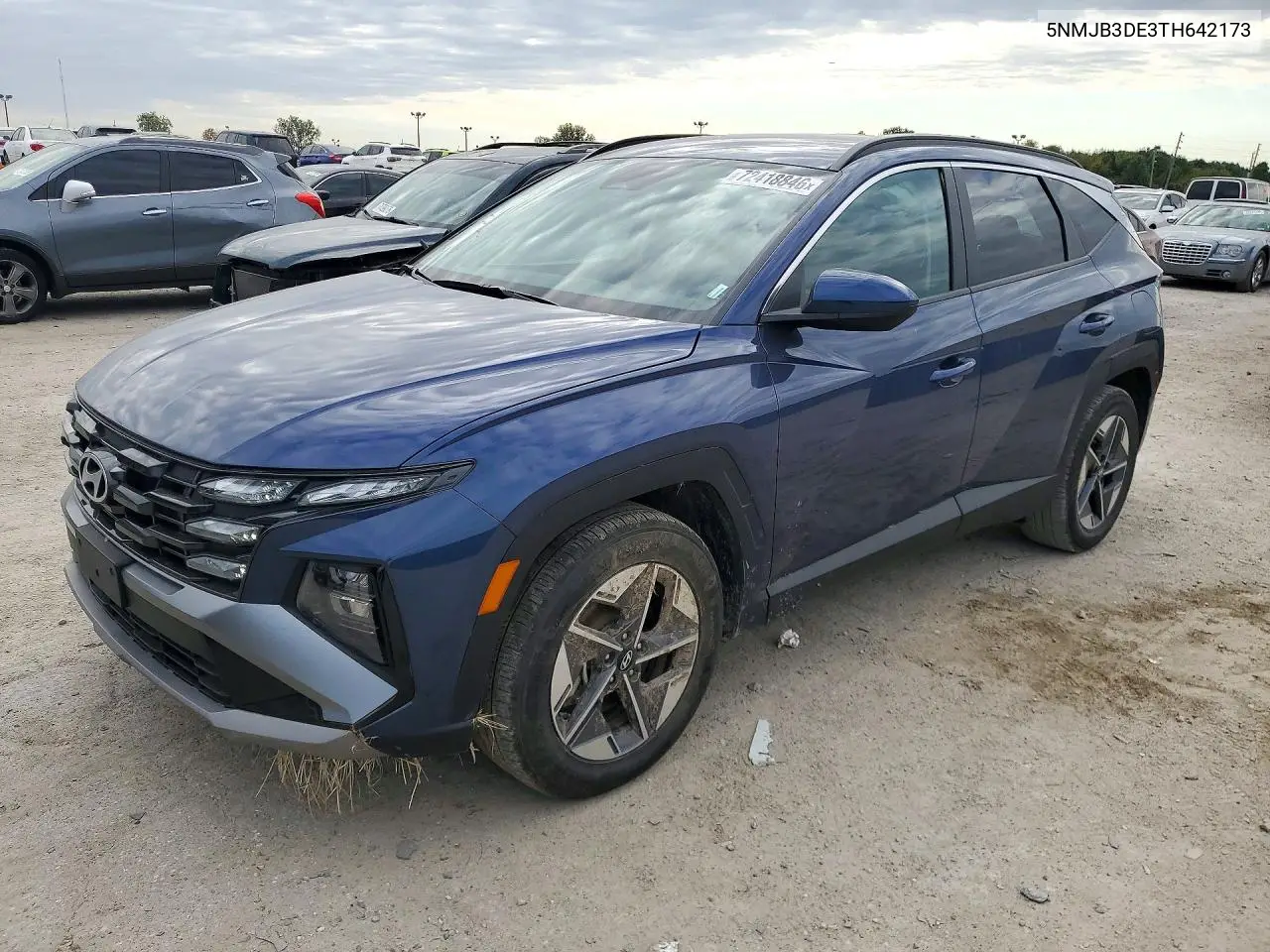 2026 Hyundai Tucson Sel VIN 5NMJB3DE3TH642173 фото 1