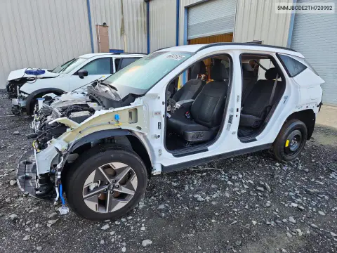 5NMJBCDE2TH720992 — 2026 Hyundai Tucson, Снята обшивка, фото до ремонта