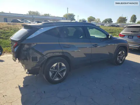2026 Hyundai Tucson Sel VIN 5NMJB3DE4TH654252 фото 3