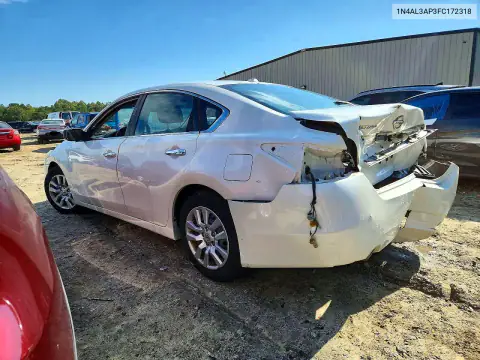 1N4AL3AP3FC172318 — 2015 Hyundai, фото 2 с аукциона Copart, Задняя часть