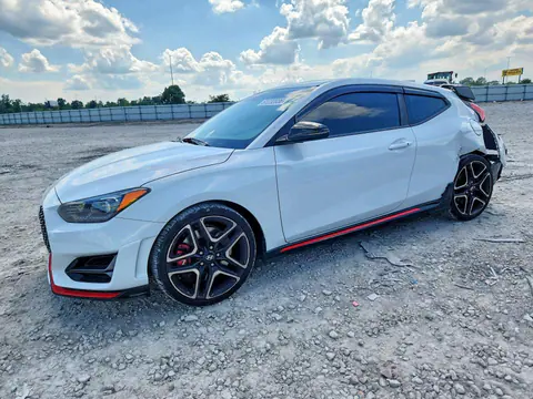 KMHT36AH1LU006006 — 2020 Hyundai Veloster N, Задняя часть, фото до ремонта