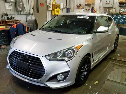 2013 HYUNDAI VELOSTER T VIN KMHTC6AE6DU132689 фото 2