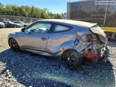 2012 Hyundai Veloster Base VIN KMHTC6ADXCU084488 фото 2