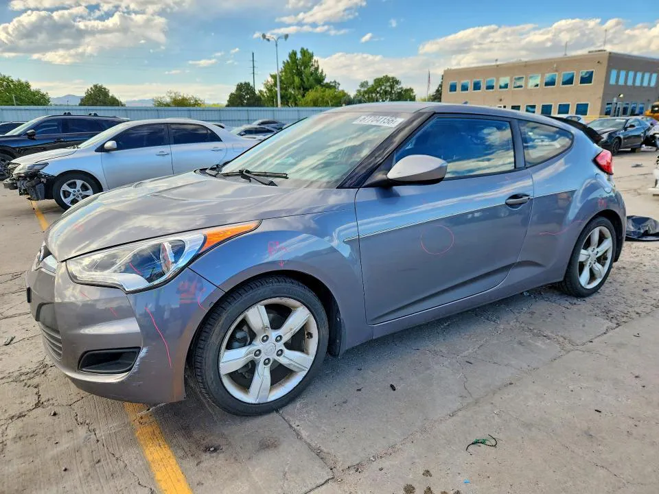 2013 HYUNDAI VELOSTER VIN KMHTC6AD6DU179728 фото 1
