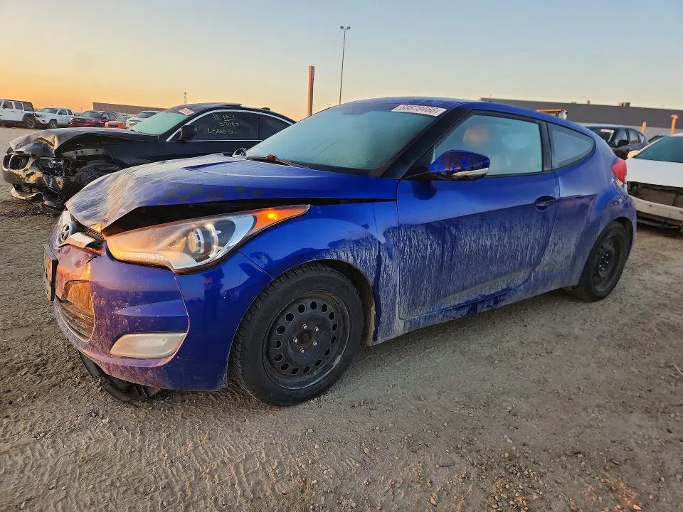 2014 Hyundai Veloster VIN KMHTC6AD9EU205854 фото 1