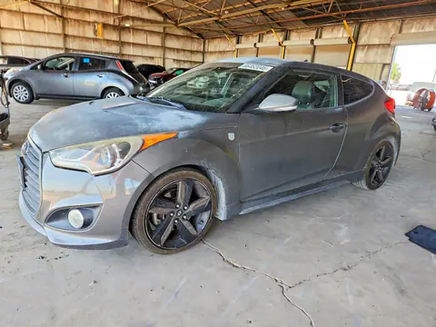 KMHTC6AEXFU242308 — 2015 Hyundai Veloster, Передняя часть (Front End), фото до ремонта