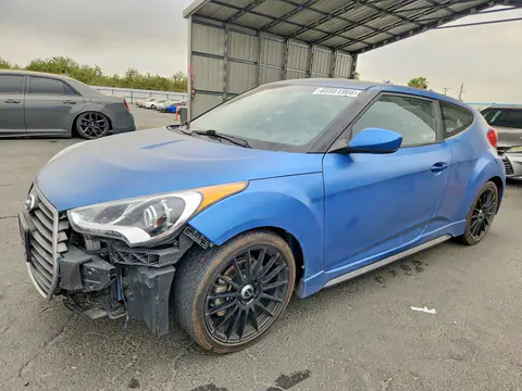 KMHTC6AE3GU257539 — 2016 Hyundai Veloster, Передняя часть (Front End), фото до ремонта