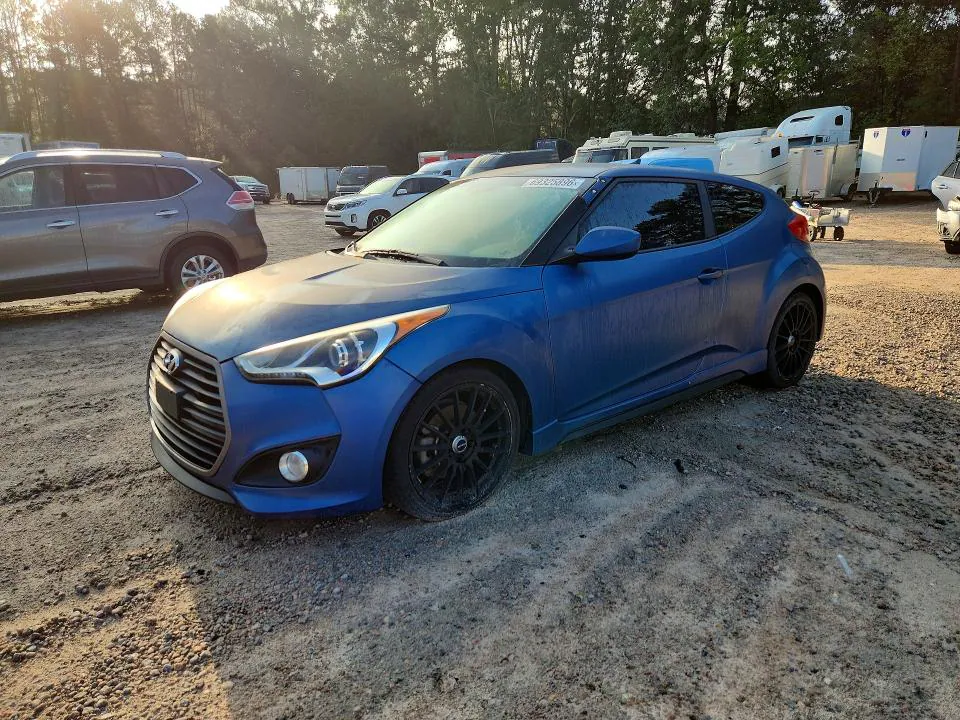 2016 HYUNDAI VELOSTER VIN KMHTC6AE8GU258024 фото 1