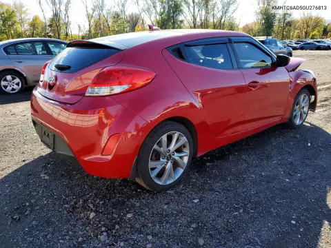2016 Hyundai Veloster Base VIN KMHTC6AD5GU276813 фото 3