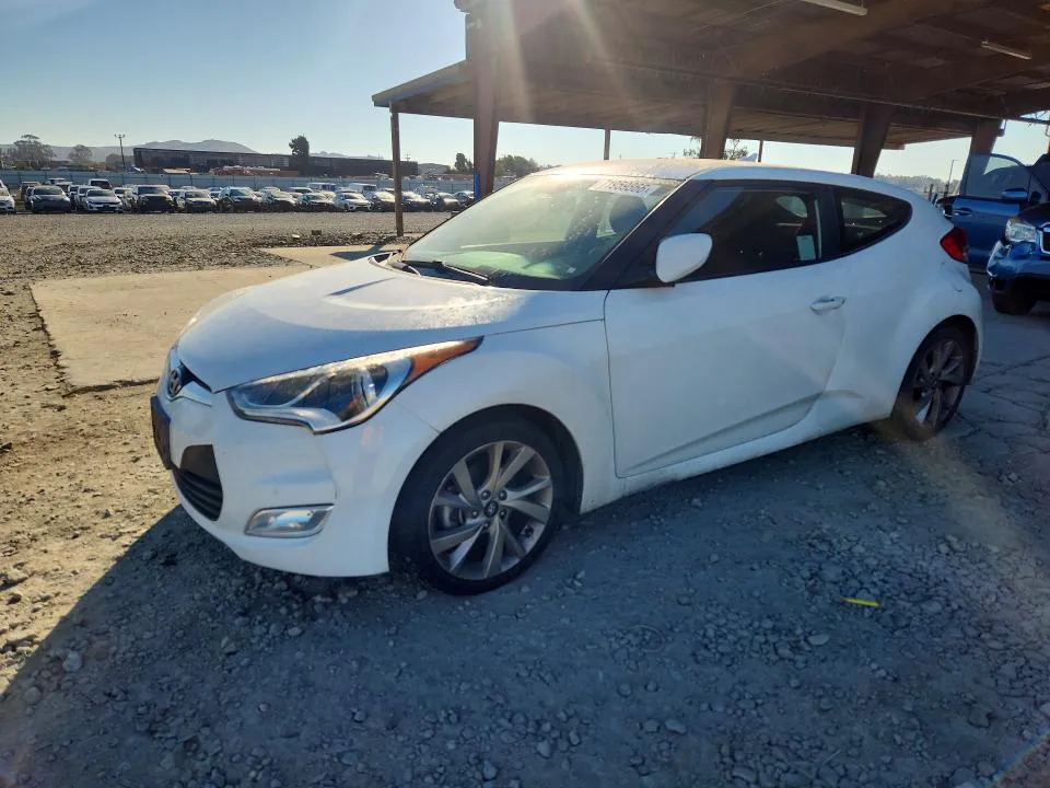 2017 Hyundai Veloster VIN KMHTC6AD7HU307335 фото 1