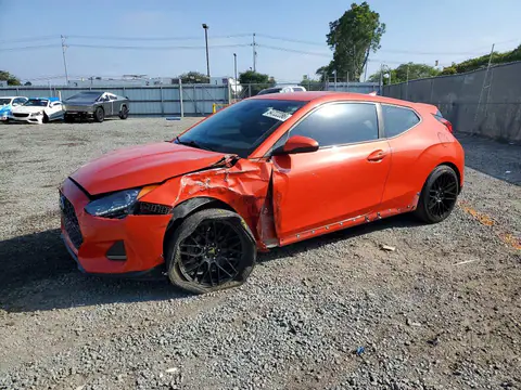 KMHTH6AB2KU015857 — 2019 Hyundai Veloster, Передняя часть (Front End), фото до ремонта