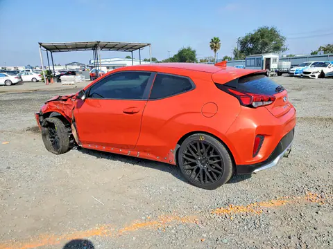 2019 Hyundai Veloster VIN KMHTH6AB2KU015857 фото 2