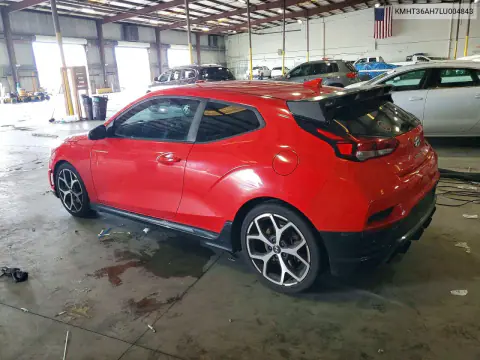 2020 Hyundai Veloster N Base VIN KMHT36AH7LU004843 фото 2