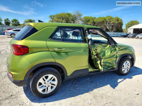 2022 Hyundai Venue Se VIN KMHRB8A35NU147855 фото 3