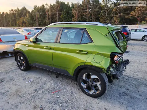 2023 Hyundai Venue Sel VIN KMHRC8A38PU268637 фото 2