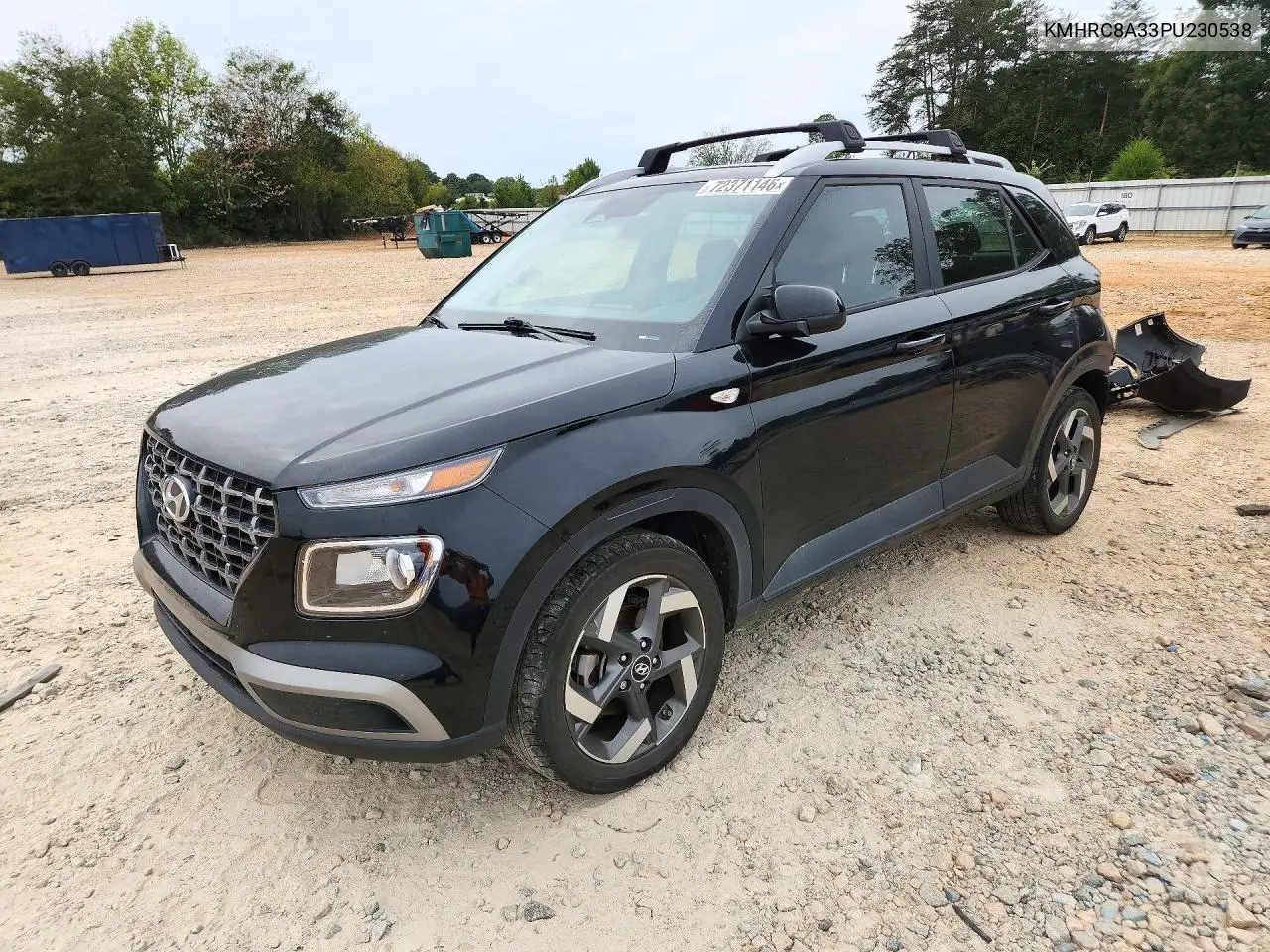 2023 Hyundai Venue Sel VIN KMHRC8A33PU230538 фото 1